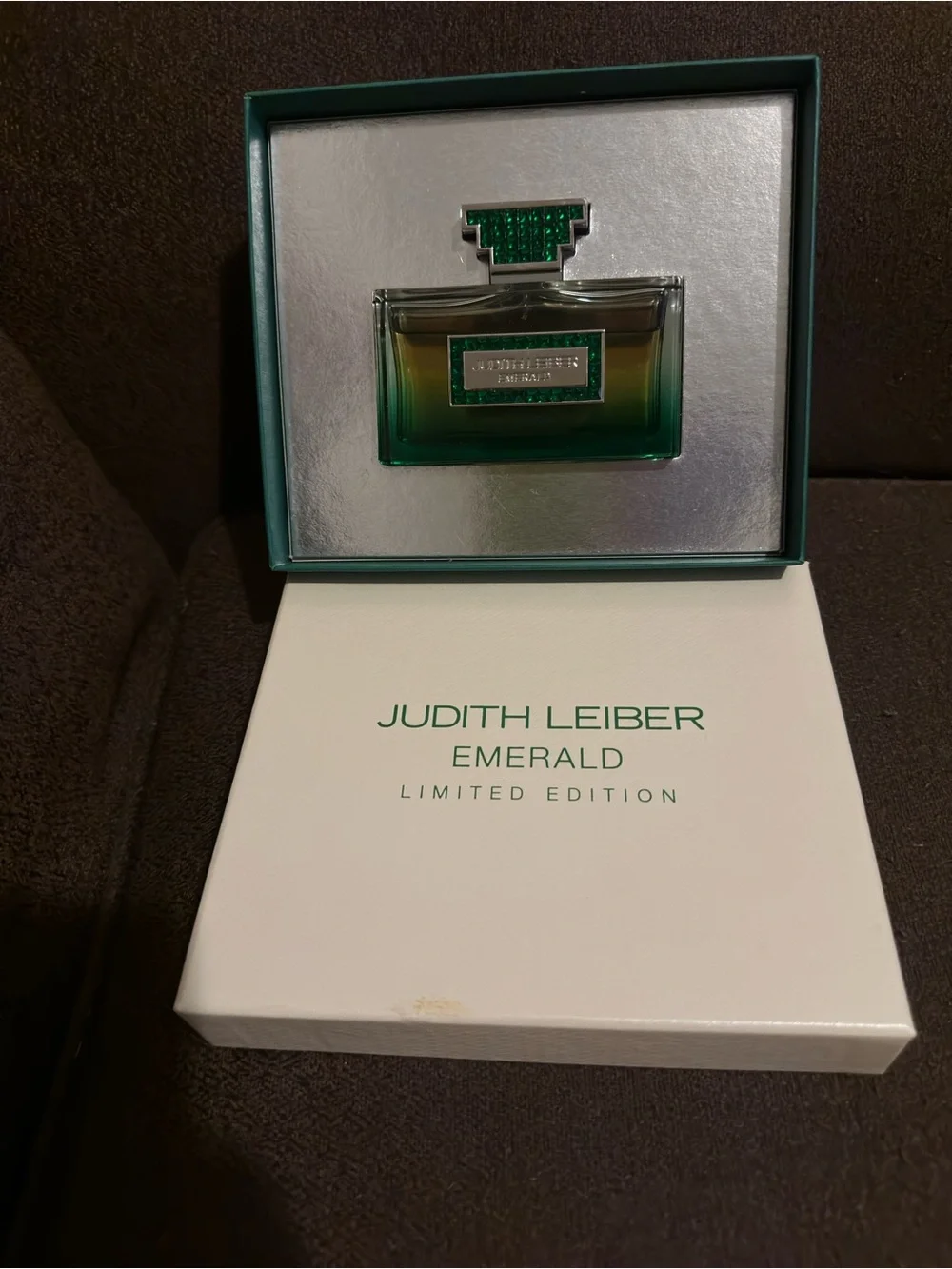LIKE NEW Judith Leiber Emerald Limited Edition. Only sprayed twice.